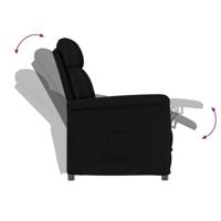 Fauteuil Zwart 96,5 x 70,5 x 95 cm Microvezel - thumbnail