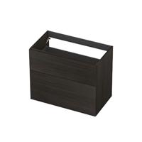 INK - Onderkast 2L A-sym Decor Tbv Grepen - 800x450x650 Mm - Intens Eiken - thumbnail