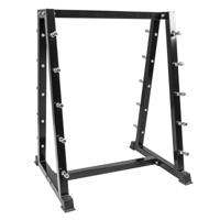 Standaard Vaste Halterstangen Rubber - thumbnail