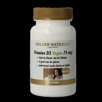 Golden Naturals Vitamine D3 Vegan 75mcg Capsules - thumbnail