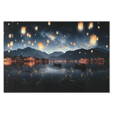 Schilderij Home ESPRIT Bedrukt 150 x 0,4 x 100 cm