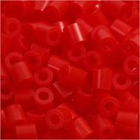 NABBI Foto kralen, afm 5x5 mm, gatgrootte 2,5 mm, medium, rood (19), 6000 stuk/ 1 doos - thumbnail