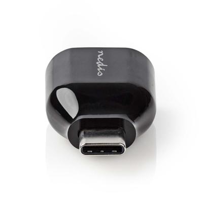 USB 3.0-Adapter | Type-C Male - A Female | Zwart - thumbnail