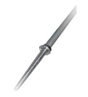 Schuifkraan PVC - Verlengspindel aluminium 100 cm - thumbnail