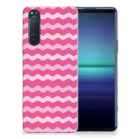 Sony Xperia 5II | TPU bumper | Waves Pink - thumbnail