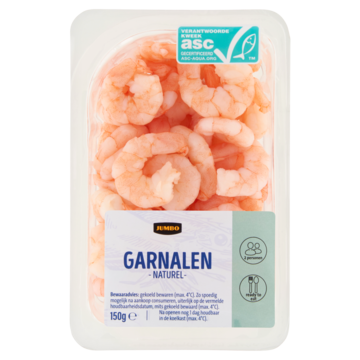 Jumbo Garnalen Naturel 150 g