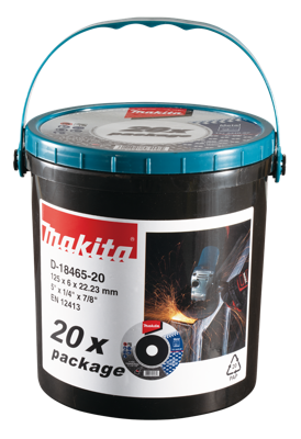 Makita Accessoires afbraamsschijf staal - d-18465-20 d-18465-20