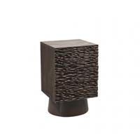 WOOOD Nachtkastje 'Crumble' Mangohout, Met 3 lades - thumbnail