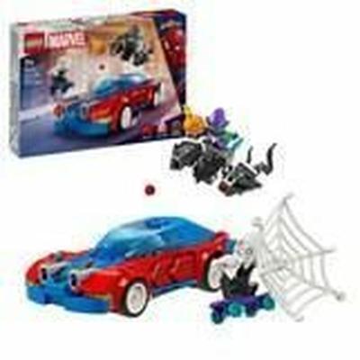 Bouwspel Lego Coche de Carreras de Spider-Man y Duende Verde Venomizado Multicolour