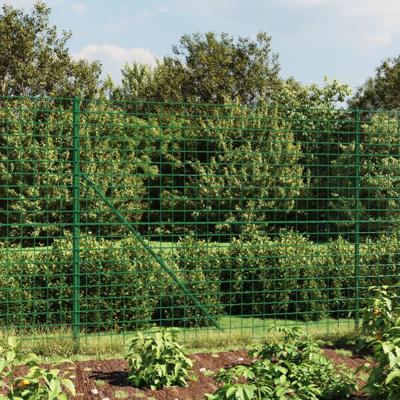 VidaXL Draadgaashek 1,8x10 m gegalvaniseerd staal groen VidaXL Draadgaashek 1,8x10 m gegalvaniseerd staal groen