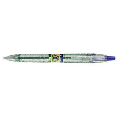 Pilot Ecoball B2P BeGreen balpen, medium punt, 0,3 mm, blauw Pilot Ecoball B2P BeGreen balpen, medium punt, 0,3 mm, blauw