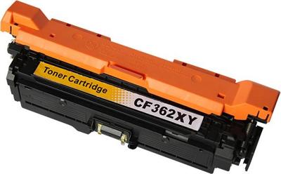 Huismerk HP 508X (CF362X) toner geel