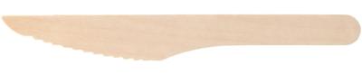 Conpax mes Pure, uit hout, 16,5 cm, pak van 250 stuks