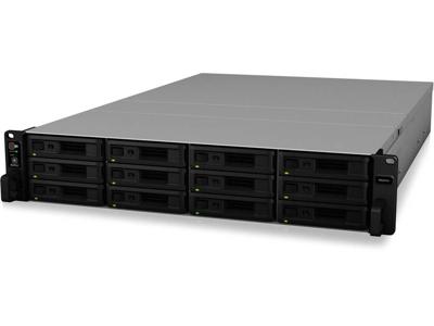Synology RackStation RS2418+ data-opslag-server NAS Rack (2U) Ethernet LAN Zwart, Grijs C3538