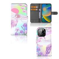 iPhone 14 Pro | Telefoonhoesje | Met pasjeshouder | Bird - thumbnail