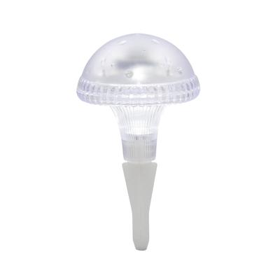 Led solarlamp assisi paddestoel wit