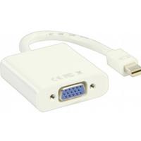 Valueline Vlmp37850w0.20 Mini Displayport - Vga Adapter 0,20 M Wit - thumbnail