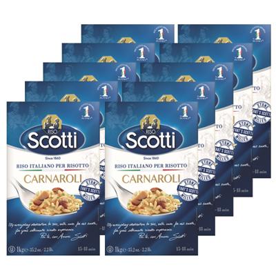 Riso Scotti - Carnaroli Risotto - 10x 1kg Riso Scotti - Carnaroli Risotto - 10x 1kg