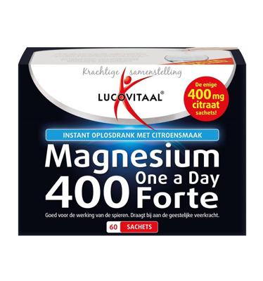 Lucovitaal Magnesium Citraat 400 Forte Poeder