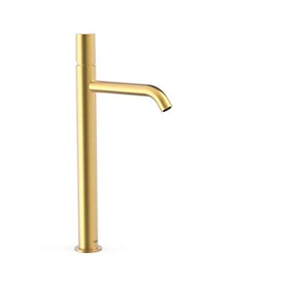 Wastafelmengkraan Tres Study Exclusive 40,5 cm 1-Knop Rond Mat Goud