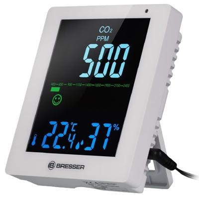 BRESSER CO² luchtkwaliteitsmonitor (wit)