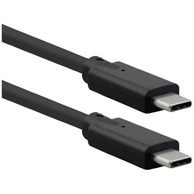 ROLINE USB 3.2 Gen 2x2 kabel, met PD, C-C, M/M, 4K UHD-1, 20Gbit/s, Emark, 100W, zwart, 0,5 m ROLINE USB 3.2 Gen 2x2 kabel, met PD, C-C, M/M, 4K UHD-1, 20Gbit/s, Emark, 100W, zwart, 0,5 m