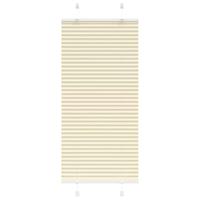 Pliss rolgordijn 60x150 cm stofbreedte 59,4 cm polyester crme - thumbnail