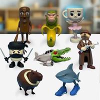 Actiefiguren Bizak Italian Brainrot - thumbnail