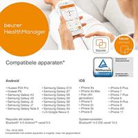 Beurer PO 60 Bluetooth® Pulsoximeter Saturatiemeter - thumbnail