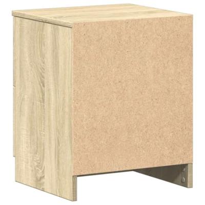 Nachtkastjes 2 st met 2 lades 40x36x50 cm sonoma eikenkleurig