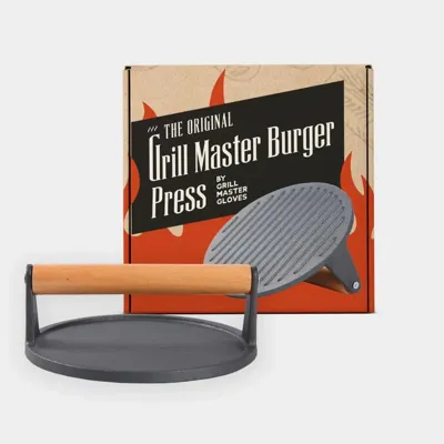 Grill master cast burger press Grill master cast burger press