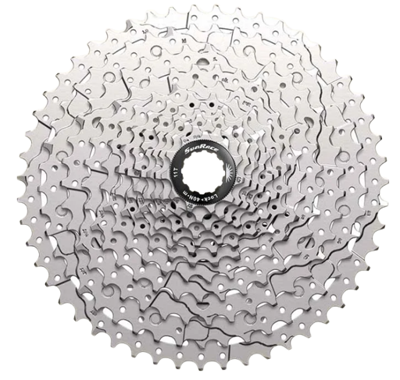 Sunrace csmz600 cassette 12 speed 11-51t metallic zilver in box