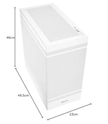 Sharkoon Rebel C50 White midi tower behuizing
