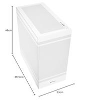 Sharkoon Rebel C50 White midi tower behuizing - thumbnail