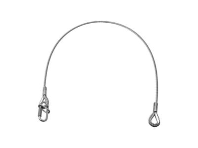 EUROLITE Safety Bond UNV-5 3x600mm up to 5kg sil EUROLITE Safety Bond UNV-5 3x600mm up to 5kg sil