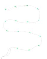 HEMA Lichtsnoer 1.8m met 15 lampjes kerstbomen voor binnen - thumbnail