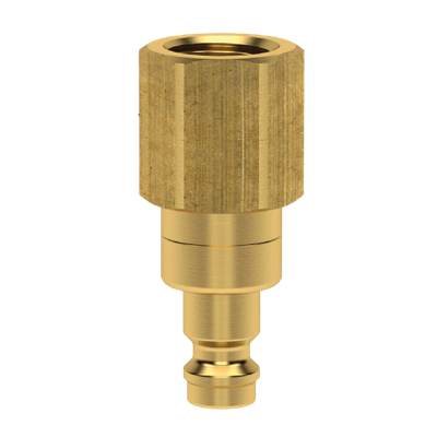 Lüdecke Ludecke insteeknippel met klep dn5 1/8" binnendraad