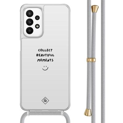 Samsung Galaxy A23 hoesje met koord - Collect moments