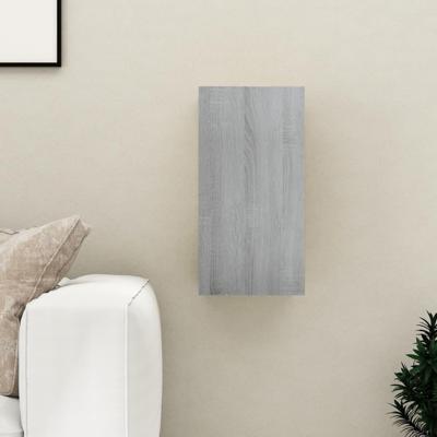 Tv-meubel 30,5x30x60 cm bewerkt hout grijs sonoma eikenkleurig Tv-meubel 30,5x30x60 cm bewerkt hout grijs sonoma eikenkleurig