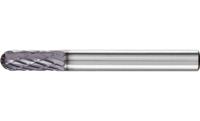 PFERD TOOLS 21105024 Freesstift Wals Lengte 55 mm Afmeting, Ø 6 mm Werklengte 16 mm Schachtdiameter 6 mm - thumbnail