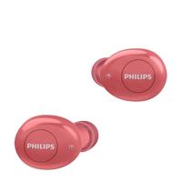 Philips Audio T2205RD/00 In-Ear Oordopjes met Microfoon, Volledig Draadloze Oordopjes (Bluetooth, Spraakassistent, Lange Afspeeltijd, Spatwaterbestendig IPX4, Superklein Oplaadetui) Rood, 2020/2021 Model, Een maat - thumbnail