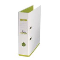 OXFORD MyColour ordner, formaat A4, uit karton, rug van 8 cm, wit-lichtgroen - thumbnail