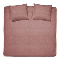 Cinderella Lyn Dekbedovertrek - 2-persoons (200x200/220 Cm + 2 Slopen) - Katoen - Dusty Rose - thumbnail