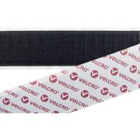 VELCRO® E08810033011425 Klittenband Om vast te plakken Haakdeel (l x b) 25000 mm x 100 mm Zwart 25 m - thumbnail
