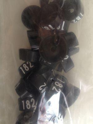 MB zwart/wit 182 voor op kledinghanger