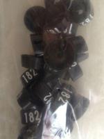 MB zwart/wit 182 voor op kledinghanger - thumbnail