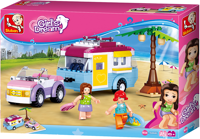 Sluban Beach Holiday (Girl's Dream) bouwstenen set (M38-B0606) - thumbnail