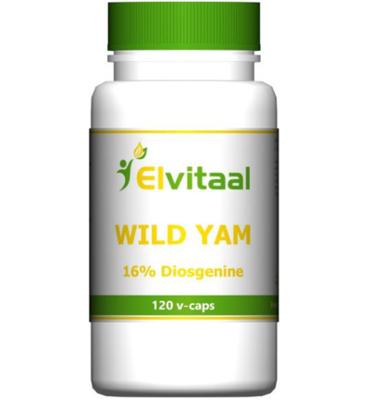 Elvitum Wild yam 100mg 16% diosgenine 120 Vegetarische capsules
