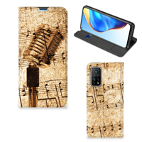 Xiaomi Mi 10T | 10T Pro Stand Case Bladmuziek - thumbnail