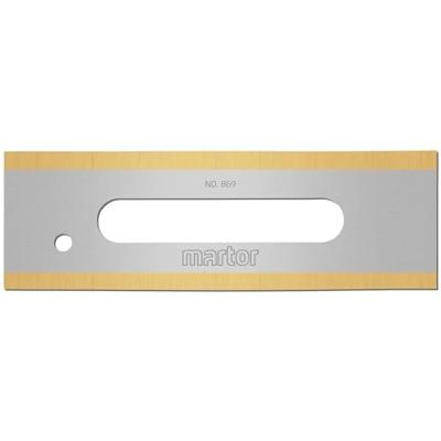 MARTOR 869.60 Reserve-mes INDUSTRIEKLINGE brede schliff 10 stuk(s) MARTOR 869.60 Reserve-mes INDUSTRIEKLINGE brede schliff 10 stuk(s)